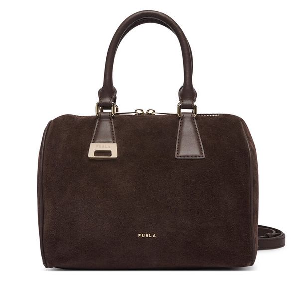 Torebka Furla. Brązowe torebki klasyczne Furla, bez wzorów, bez dodatków. Za 1,709.00 zł.