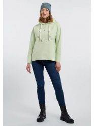 ELBSAND Bluza "Daris" w kolorze zielonym rozmiar: M. Zielone bluzy ELBSAND, m, bez wzorów, bez ramiączek, z kapturem. Za 162.87 zł.