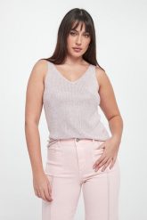 Top damski lureksowy JOSEPH RIBKOFF. Topy Joseph Ribkoff, m, bez wzorów, bez kołnierzyka, bez ramiączek. Za 609.00 zł.