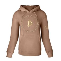 Bluza JD ATTACK Mila. Brązowe bluzy JD ATTACK, bez wzorów, sportowe, bez ramiączek, bez kaptura. Za 239.00 zł.