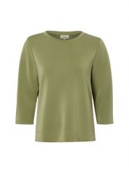 S.Oliver Bluza Kobiety zielony, 36. Zielone bluzy S.Oliver, s, bez wzorów, z włókna, bez ramiączek, bez kaptura. Za 179.95 zł.