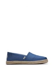 TOMS Espadryle w kolorze niebieskim rozmiar: 39. Niebieskie espadryle TOMS, bez wzorów, z materiału, bez obcasa. Za 213.95 zł.
