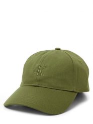 Calvin Klein Czapka Kobiety Bawełna zielony, ONE SIZE. Zielone czapki z daszkiem Calvin Klein, bez wzorów, z bawełny, eleganckie. Za 129.95 zł.