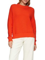S.Oliver Sweter w kolorze pomarańczowym rozmiar: 38. Pomarańczowe swetry S.Oliver, s, bez wzorów, prążkowane, bez ramiączek. Za 108.99 zł.