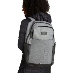 Plecak Puma S 27L, Dla obu płci. Szare plecaki Puma, bez wzorów, z poliesteru, bez dodatków. Za 290.00 zł.