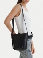 G-Star Raw Torebka EO-LDA8713 Czarny. Czarne listonoszki G-Star Raw, bez wzorów, z materiału, retro, bez dodatków. Za 199.99 zł.