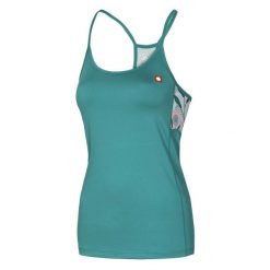 Damski tank top Ocun Artista green. Zielone topy Ocun, l, bez wzorów, sportowe, bez kołnierzyka, bez ramiączek. Za 162.60 zł.