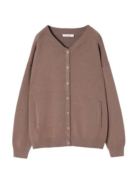 TATUUM Kardigan w kolorze jasnobrązowym rozmiar: XL. Brązowe swetry Tatuum, xl, bez wzorów, ze splotem, bez ramiączek. Za 148.61 zł.