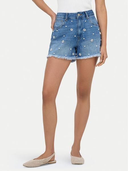 ONLY Szorty jeansowe Zuma 15370792 Niebieski Regular Fit. Niebieskie szorty ONLY, bez wzorów, z bawełny. Za 169.99 zł.