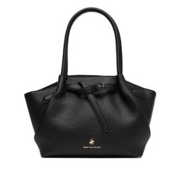 Torebka Beverly Hills Polo Club. Czarne torebki klasyczne Beverly Hills Polo Club, bez wzorów, klasyczne, bez dodatków. Za 269.99 zł.