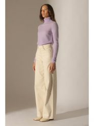 Perfect Cashmere Kaszmirowy golf w kolorze fioletowym rozmiar: L. Różowe swetry Perfect Cashmere, l, bez wzorów, z kaszmiru, bez ramiączek. Za 347.99 zł.