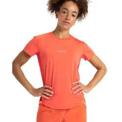 Koszulka z krótkim rękawem dla Kobiety BOLD MOVES 2.0 Pomarańczowy. Brązowe t-shirty sportowe Roxy, bez wzorów, z elastanu, bez ramiączek. Za 179.99 zł.