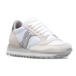 Obuwie sportowe Kobieta SAUCONY JAZZ TRIPLE. Białe buty treningowe Saucony, bez wzorów, z materiału, bez zapięcia, na fitness i siłownię. Za 566.65 zł.