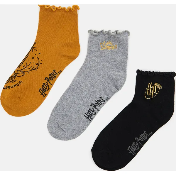 Skarpetki Harry Potter 3 pack - Wielobarwny. Skarpetki Sinsay, bez wzorów. Za 15.99 zł.