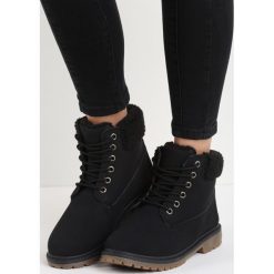 Czarne Traperki Twist. Traperki marki Born2be. Za 79.99 zł.