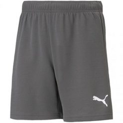 Spodenki TeamRISE Dla Dzieci. Szare szorty Puma, bez wzorów, sportowe. Za 81.99 zł.