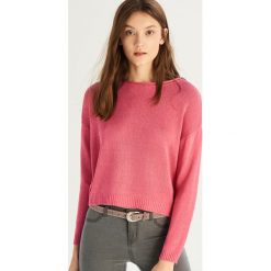 Krótki sweter - Pomarańczo. Swetry marki Sinsay. Za 39.99 zł.