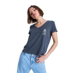 Koszulka z krótkim rękawem dla Kobiety LAGUNA GREEN Czarny. Szare t-shirty sportowe Roxy, m, bez wzorów, z poliesteru, bez ramiączek. Za 109.99 zł.