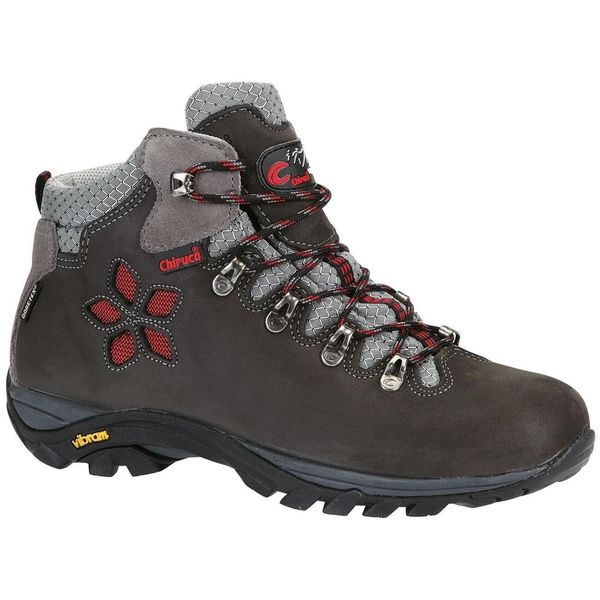 Buty trekkingowe damskie Chiruca Monique 09. Szare buty trekkingowe Chiruca, z gore-texu, bez zapięcia. Za 723.65 zł.