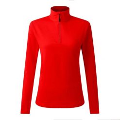 Damska bluzka termoaktywna 1/2 zamek Dare 2B Lowline II. Czerwone bielizna termoaktywna damska Dare 2b, bez wzorów, bez ramiączek, do biegania. Za 174.00 zł.