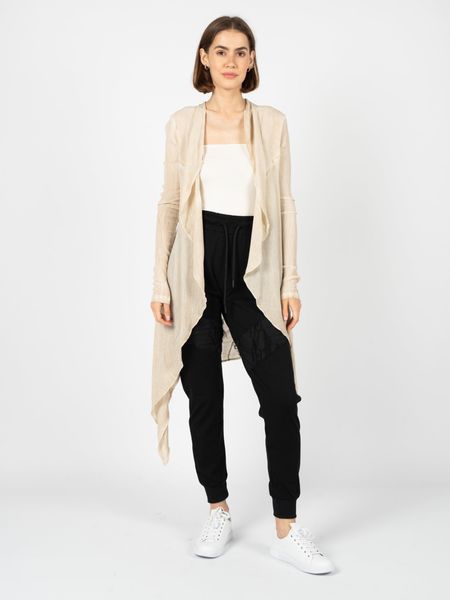 La Haine Inside Us Kardigan "Libby" | P2333 4J | Libby | Kobieta | Beżowy. Brązowe swetry La Haine Inside Us, xs, bez wzorów, z wiskozy, bez ramiączek. W wyprzedaży za 499.00 zł.