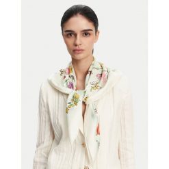 Chusta Furla. Brązowe chusty Furla, bez wzorów. Za 599.99 zł.