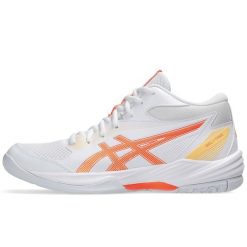 Buty Do Siatkówki Asics Gel-Task Mt 4 Damskie. Białe buty treningowe ASICS, bez wzorów, z gumy, bez zapięcia, do siatkówki. Za 423.90 zł.