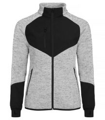 Clique Haines Women Ciepła bluza polarowa z elementami softshell – Ash. Szare bluzy bez kaptura CLIQUE, xl, bez wzorów, z polaru, bez kaptura. Za 279.42 zł.