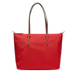 Torebka LAUREN RALPH LAUREN. Czerwone torebki klasyczne Lauren Ralph Lauren, bez wzorów, klasyczne, bez dodatków. Za 589.99 zł.