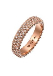 Elli Elli Pierścionek z Kamieniami Damski Memoire Szklane Kryształy Xilion Szlif Biały Srebro 925 Sterling Silver Pierścionki 1 ct. Białe pierścionki Elli, srebrne. Za 317.89 zł.