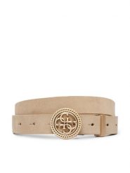 Guess Pasek Damski W5BZ11 L0491 Beżowy jasny. Brązowe paski Guess, z aplikacjami, ze skóry. Za 234.99 zł.