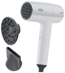Suszarka Braun BRHD155E biały. Białe lokówki Braun. Za 119.90 zł.