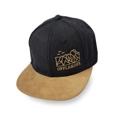 Czapka z daszkiem OFF ACC snapback. Czapki z daszkiem OFFLANDER, bez wzorów, z bawełny, eleganckie. Za 204.77 zł.