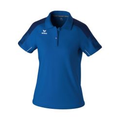 Damska koszulka polo Erima Evo Star. Niebieskie t-shirty sportowe Erima, bez wzorów, bez ramiączek, do piłki nożnej. Za 181.50 zł.