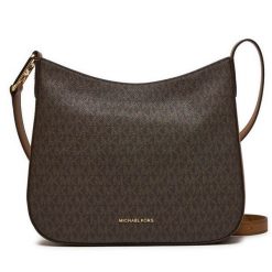Torebka MICHAEL Michael Kors. Brązowe listonoszki MICHAEL Michael Kors, bez wzorów, bez dodatków. Za 759.99 zł.