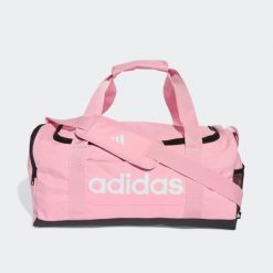 Torba sportowa Linear mały format. Brązowe torby sportowe adidas, bez wzorów, na ramię. W wyprzedaży za 99.99 zł.