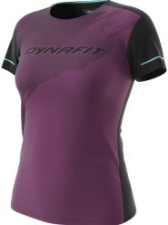 DYNAFIT Koszulka funkcyjna "ALPINE 2" w kolorze fioletowo-czarnym rozmiar: L. Czarne t-shirty sportowe Dynafit, l, bez wzorów, z materiału, bez ramiączek, outdoorowe. Za 136.13 zł.