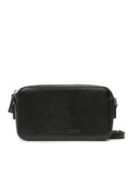 Silvian Heach Torebka RCP23050BO Czarny. Czarne listonoszki Silvian Heach, bez wzorów, ze skóry, bez dodatków. Za 389.99 zł.