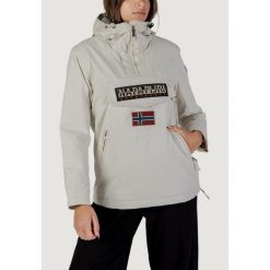 Kurtka Kobieta NAPAPIJRI RAINFOREST W PKT 4. Brązowe kurtki Napapijri, bez wzorów, bez kaptura. W wyprzedaży za 795.10 zł.