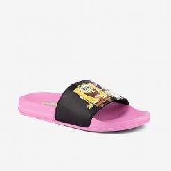 Kid9s Slides Coqui - klapki dzieci19ce. Czerwone klapki Coqui, bez wzorów, bez obcasa, na płaskiej podeszwie, bez zapięcia. Za 116.99 zł.