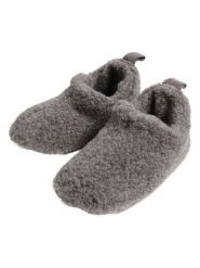 Kaiser Naturfellprodukte Kapcie "Cody" w kolorze szarym rozmiar: 46/47. Szare kapcie Kaiser Naturfellprodukte, bez wzorów, z materiału. Za 152.62 zł.