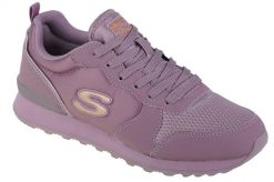 Buty sportowe Sneakersy damskie, Skechers OG 85-2KEWL. Fioletowe buty treningowe Skechers, bez wzorów, z materiału, przed kostkę, bez zapięcia, trekkingowe. Za 259.99 zł.