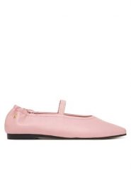 Tommy Hilfiger Baleriny Soft Leather Ellastic Ballerina FW0FW09245 Różowy. Czerwone baleriny Tommy Hilfiger, bez wzorów, ze skóry, bez obcasa, bez zapięcia. Za 489.99 zł.