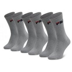 Skarpetki Tenisowe Fila Crew 3-Pak Unisex Antracyt 35-38. Szare skarpetki Fila, bez wzorów. Za 131.99 zł.