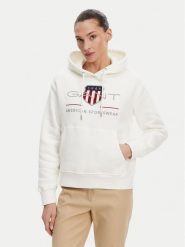Gant Bluza Archive Shield 4200276 Écru Regular Fit. Bluzy Gant, xl, bez wzorów, z bawełny, bez kaptura. Za 329.99 zł.