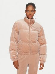 Juicy Couture Kurtka puchowa Margo JCOIJ224556 Beżowy Regular Fit. Brązowe kurtki Juicy Couture, xxs, bez wzorów, z puchu, bez kaptura. Za 299.99 zł.