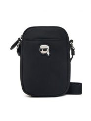 KARL LAGERFELD Torebka A1W32040 Czarny. Czarne listonoszki KARL LAGERFELD, bez wzorów, ze skóry, bez dodatków. Za 369.99 zł.