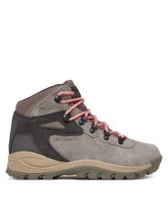 Columbia Trekkingi Newton Ridge Plus Waterproof Amped 1718821 Szary. Szare trekkingi Columbia, bez wzorów, ze skóry, bez zapięcia, trekkingowe. Za 529.99 zł.