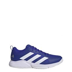 Buty do chodzenia dla dorosłych Adidas Court Team Bounce 2.0 Shoes. Białe buty sportowe lifestyle adidas, bez wzorów, sportowe, bez zapięcia. Za 393.30 zł.