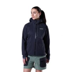 Kurtka nieprzemakalna softshell 2,5 warstwy damska Rossignol. Czarne kurtki Rossignol, bez wzorów, z softshellu, bez kaptura. Za 847.50 zł.